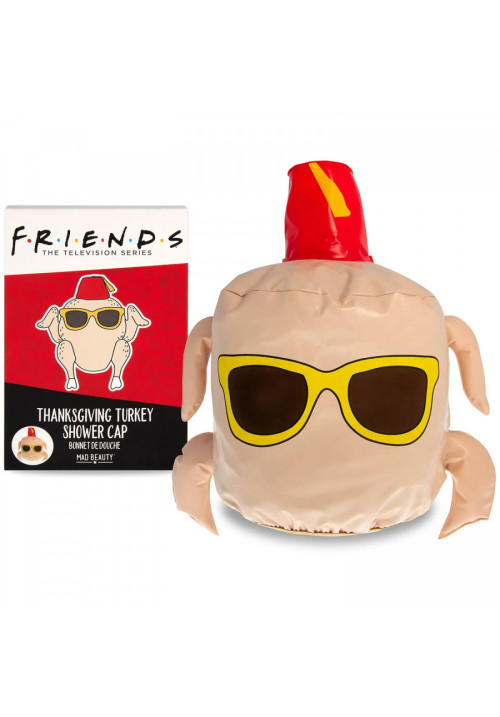 GORRO DE DUCHA PAVO CON GAFAS FRIENDS