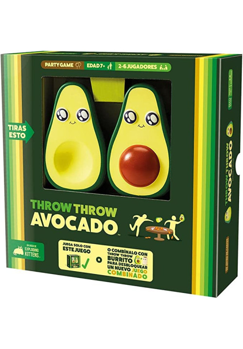 THROW THROW AVOCADO, LANZA EL AGUACATE