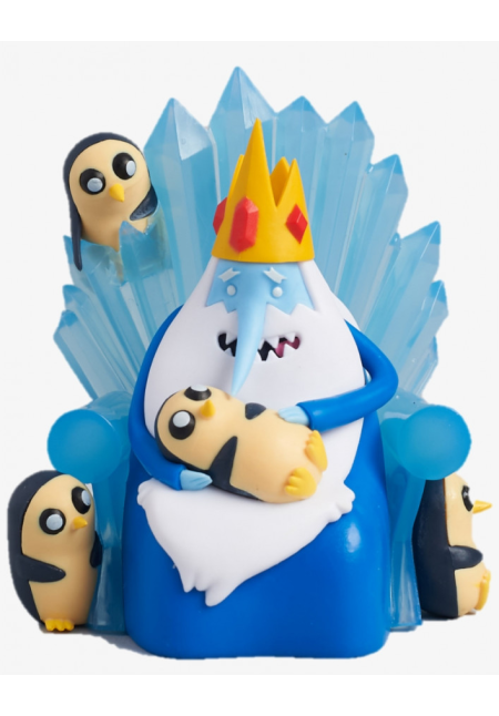 FIGURA REY HIELO Y GUNTER DE HORA DE AVENTURAS 