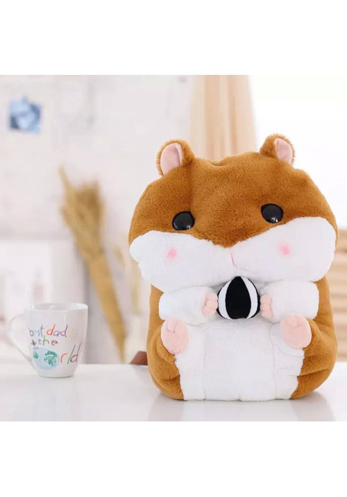 MOCHILA PELUCHE HAMSTER