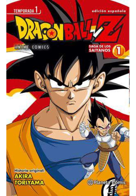 DRAGON BALL Z ANIME SERIES SAIYANOS Nº 1/05 