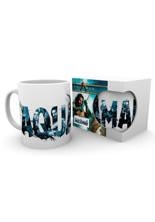 TAZA DE AQUAMAN DC